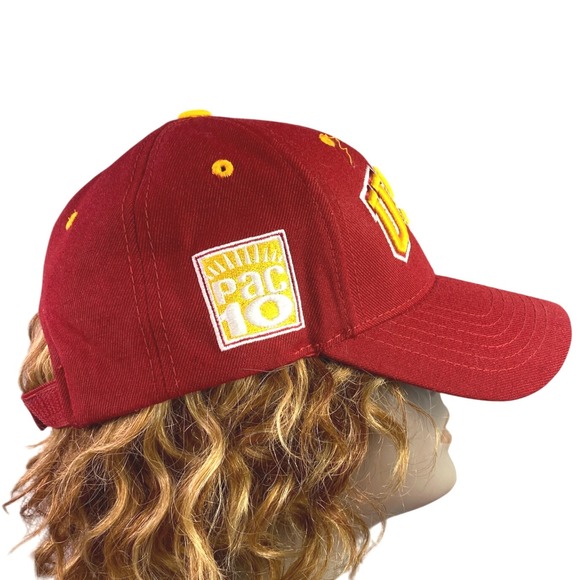 USC Trojans‎ Hat Adult Adjustable Pac 10 Football Wool Athletic Athleisure - Picture 3 of 11